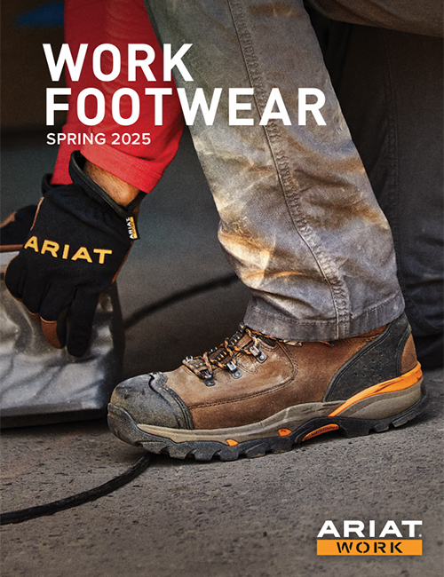 Ariat Work Footwear Spring 2025 Catalog